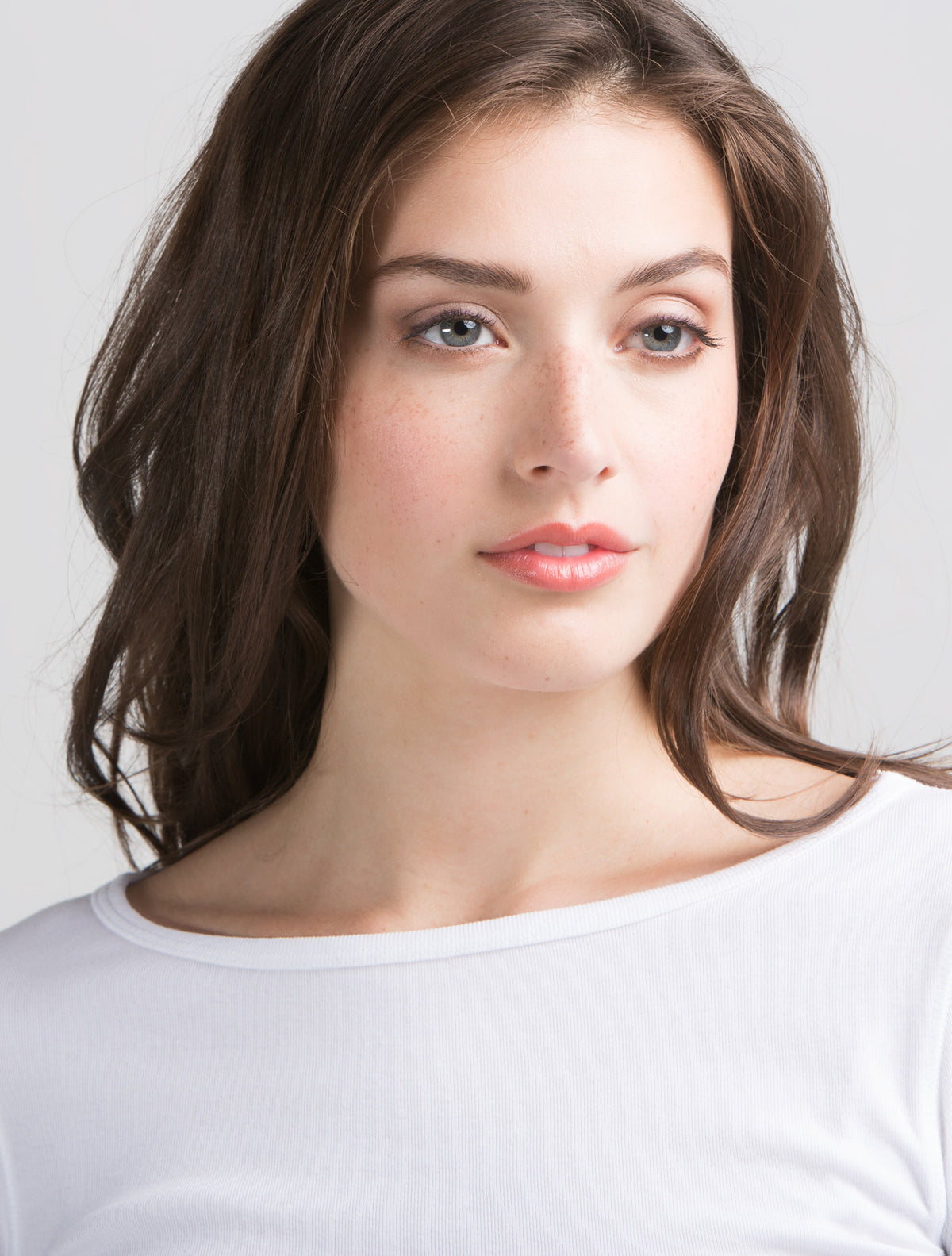 3/4 Sleeve Wide Scoop